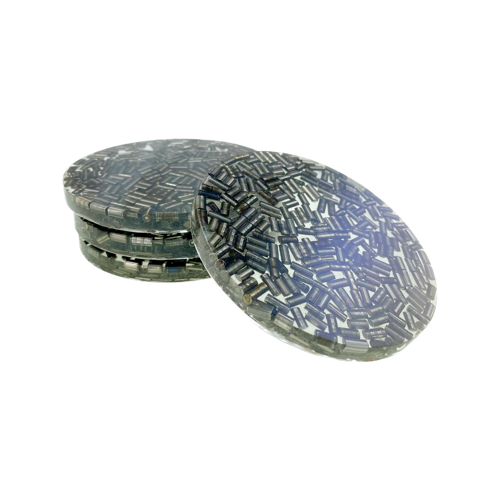 Bike chain pin coasters - LINKS by Annette