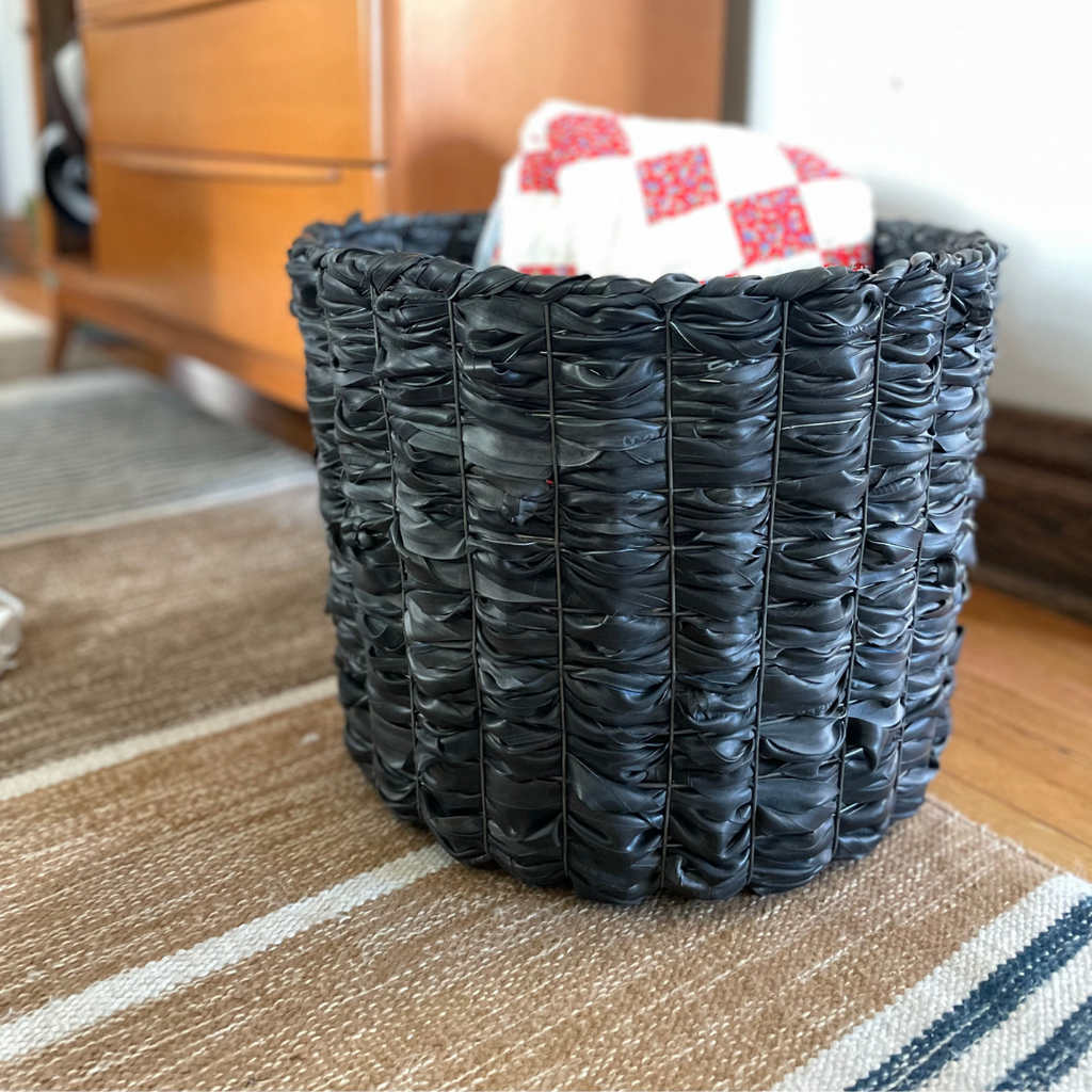 Extra large inner tube basket - LINKS by Annette