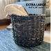 Extra large inner tube basket - LINKS by Annette