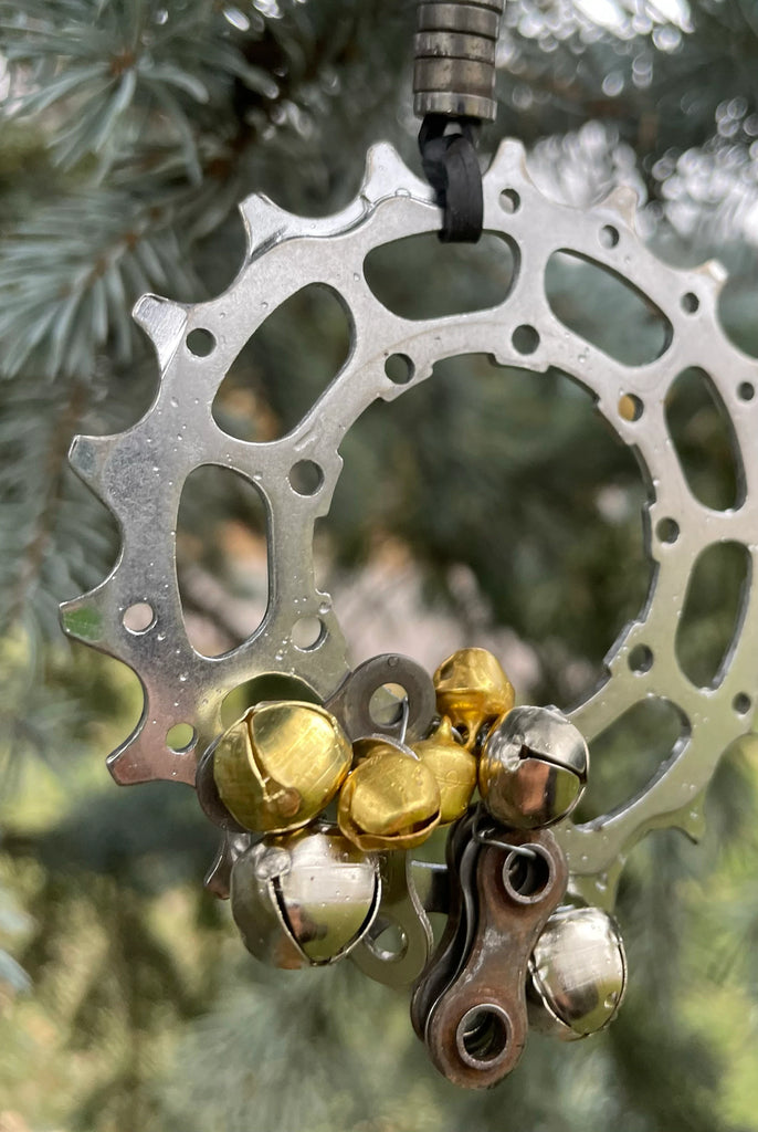 Bike Sprocket Holiday Ornament - LINKS by Annette