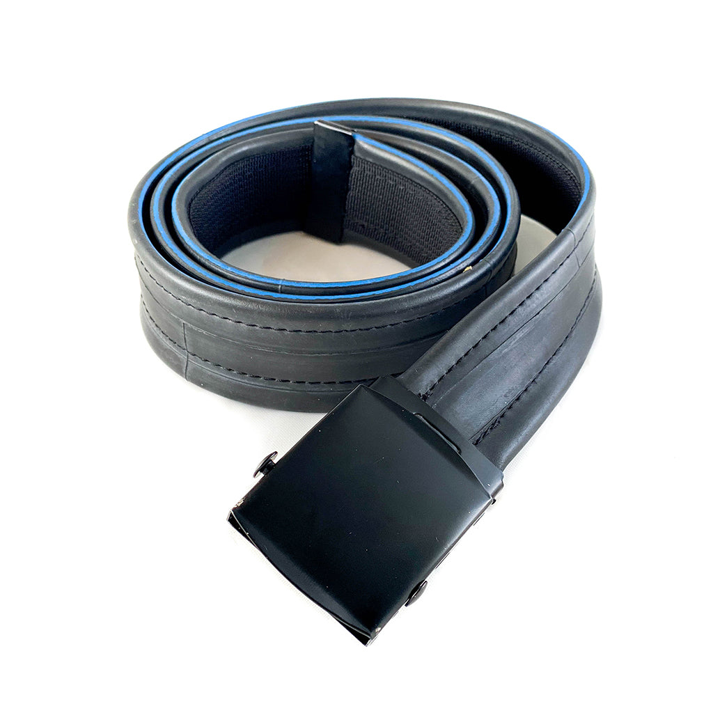 Bike Tube Belt, Small things, elevated, upcycled, unique, handmade, chicago, bike parts, Bike gifts, LINKS by Annette