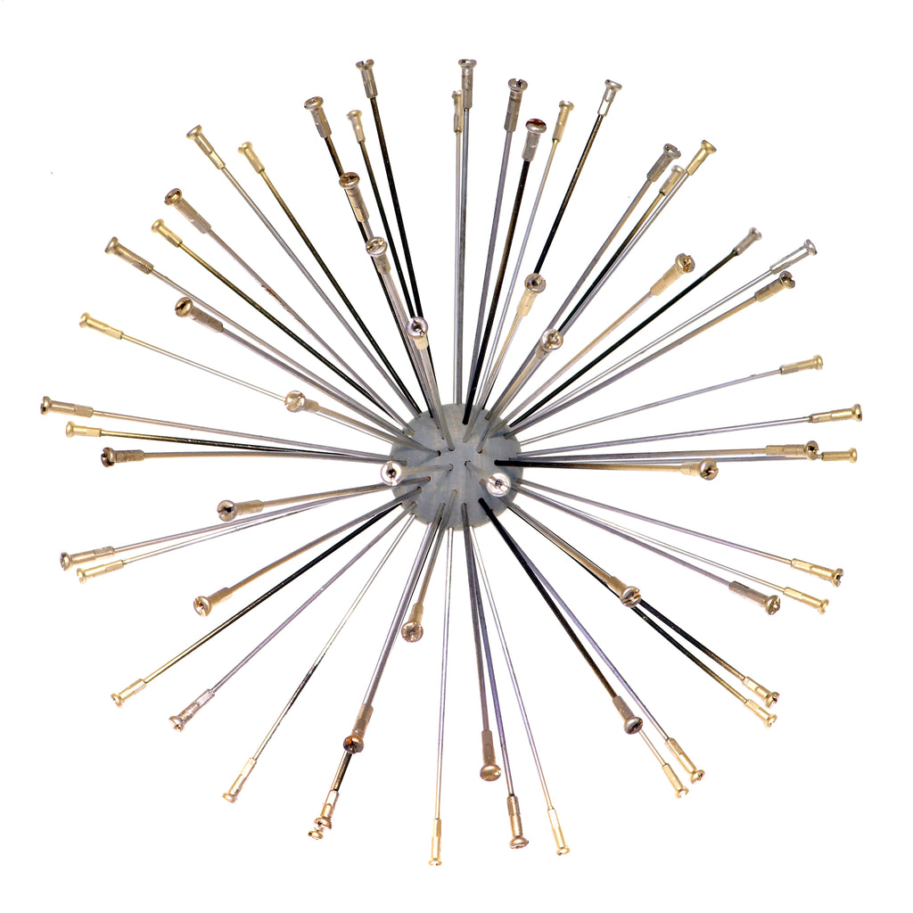 Bike Spoke wall art Urchins - LINKS by Annette