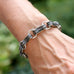 Bike Chain Stack Bracelet, Unisex, Bike Jewelry, elevated, upcycled, unique, handmade, chicago, bike parts, Bike gifts, LINKS by Annette