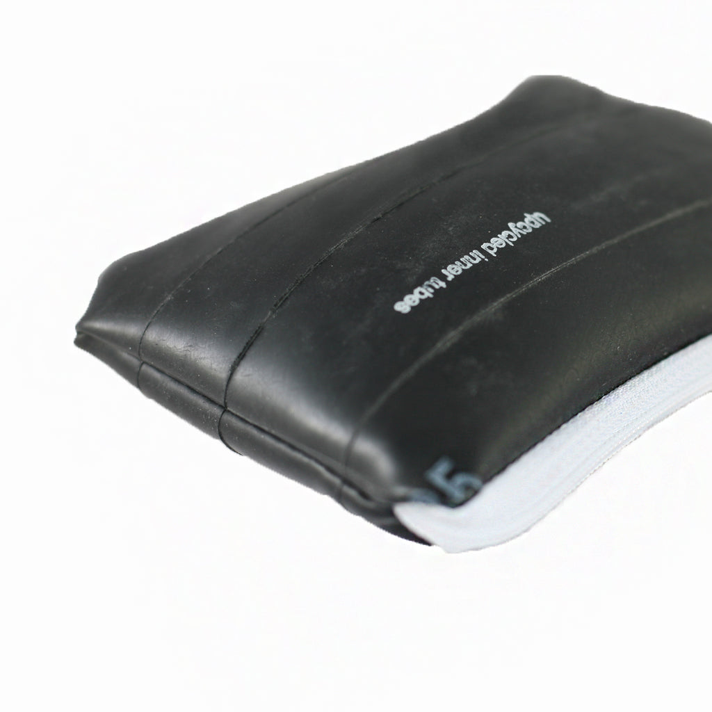 Inner Tube Pouch, small, Small things, elevated, upcycled, unique, handmade, chicago, bike parts, Bike gifts, LINKS by Annette
