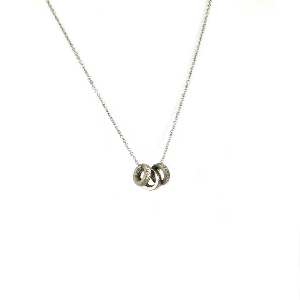 Presta Necklace, Bike Jewelry, elevated, upcycled, unique, handmade, chicago, bike parts, Bike gifts, LINKS by Annette