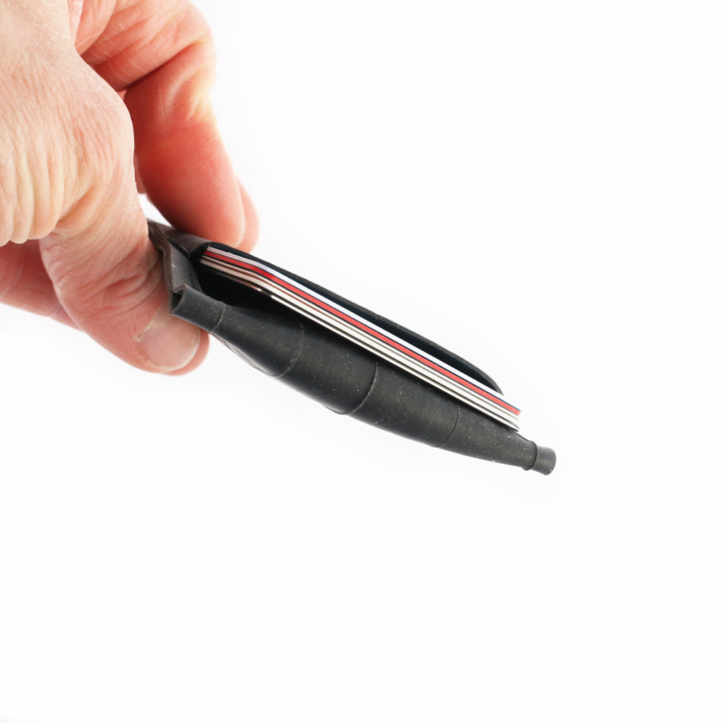 Inner Tube Money Sleeve, Small things, elevated, upcycled, unique, handmade, chicago, bike parts, Bike gifts, LINKS by Annette