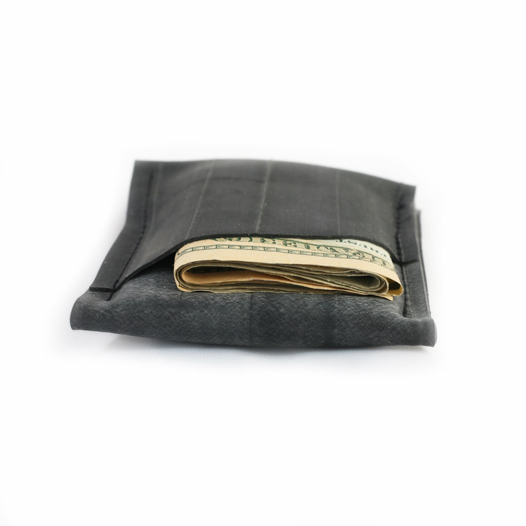 Inner Tube Money Sleeve, Small things, elevated, upcycled, unique, handmade, chicago, bike parts, Bike gifts, LINKS by Annette