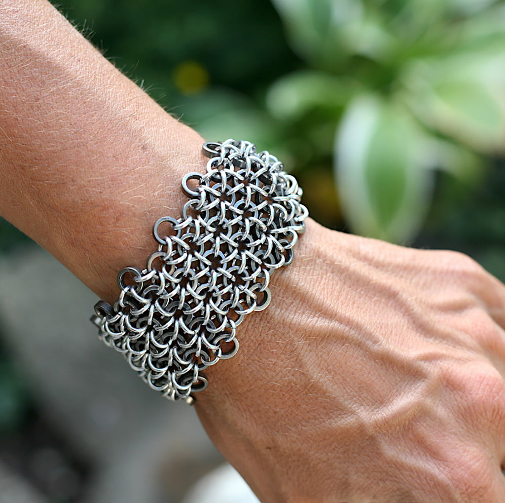 Roller Bling Bracelet, Bike Jewelry, elevated, upcycled, unique, handmade, chicago, bike parts, Bike gifts, LINKS by Annette