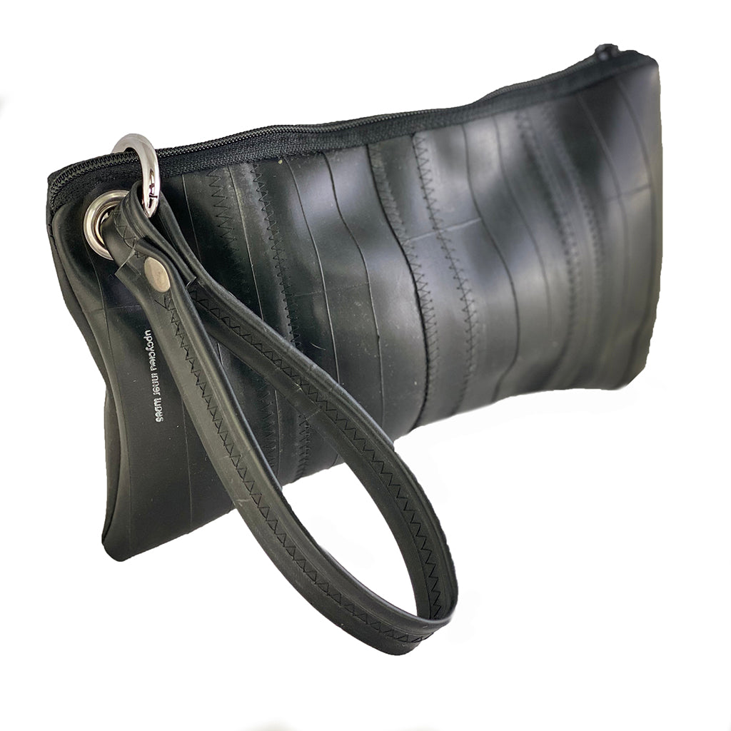 Inner Tube Wristlet, Small things, elevated, upcycled, unique, handmade, chicago, bike parts, Bike gifts, LINKS by Annette