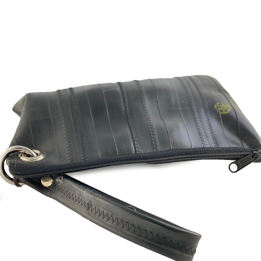 Inner Tube Wristlet, Small things, elevated, upcycled, unique, handmade, chicago, bike parts, Bike gifts, LINKS by Annette