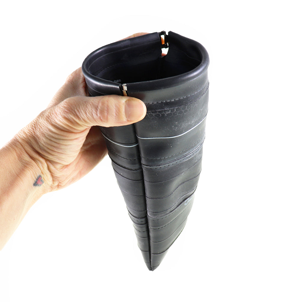 Inner Tube Phone Case Squeeze Pouch, Small things, elevated, upcycled, unique, handmade, chicago, bike parts, Bike gifts, LINKS by Annette