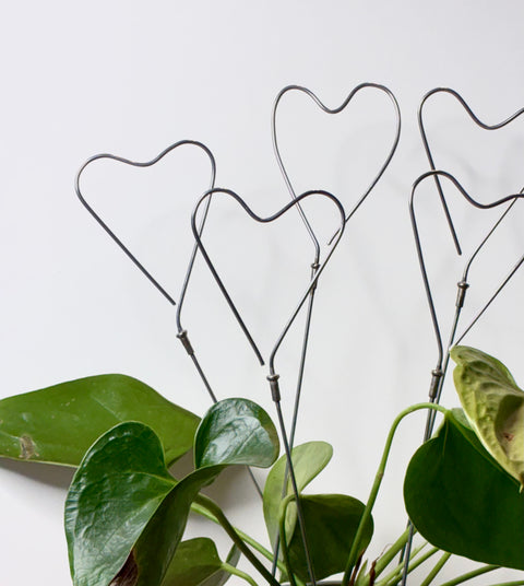 Heart bike spoke stake - LINKS by Annette