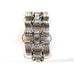 Bike Chain Triple Stack Bracelet, Unisex, Bike Jewelry, elevated, upcycled, unique, handmade, chicago, bike parts, Bike gifts, LINKS by Annette
