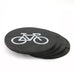 Bike Coasters, Inner Tube, Home goods, elevated, upcycled, unique, handmade, chicago, bike parts, Bike gifts, LINKS by Annette