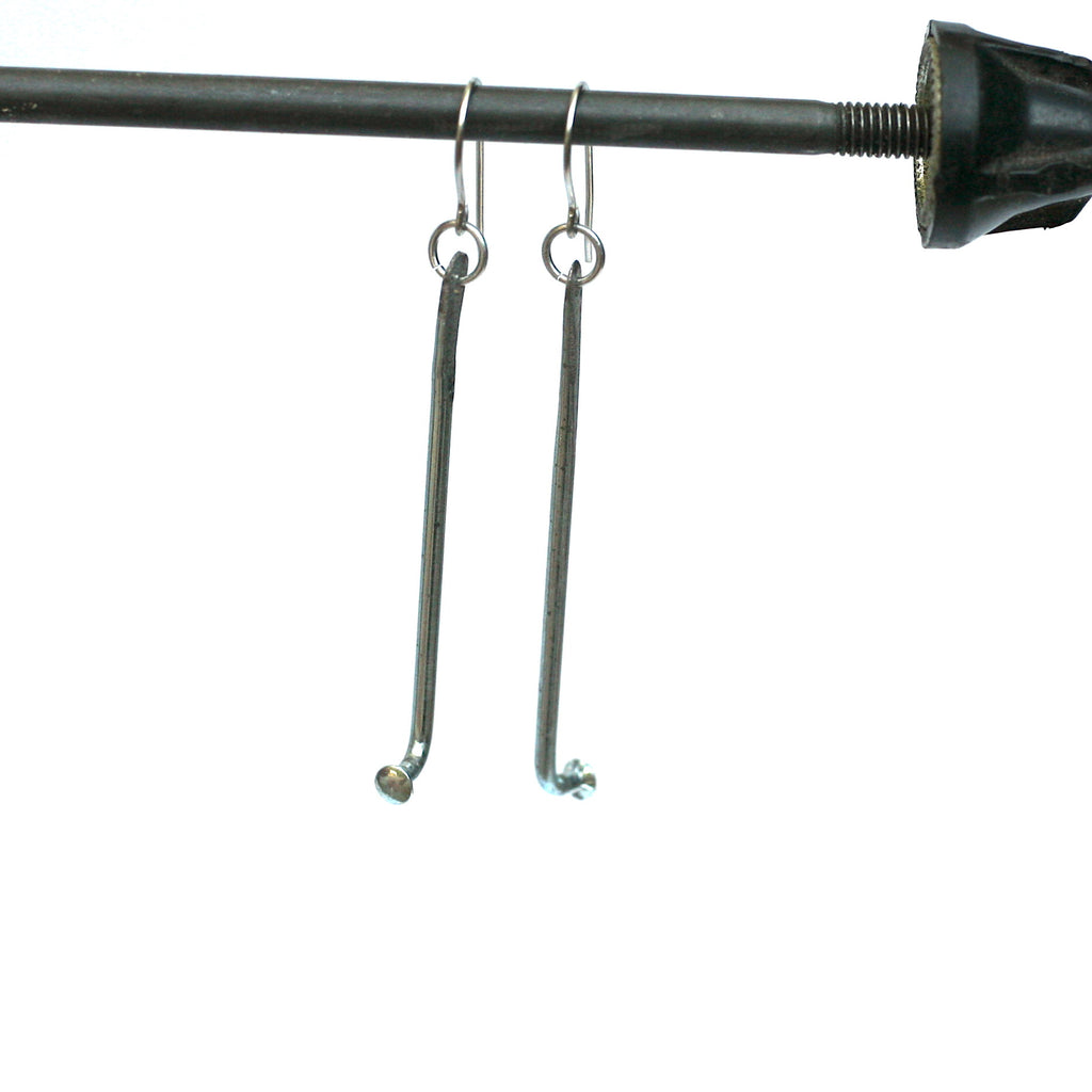 Spoke Hook End Earrings – LINKS by Annette