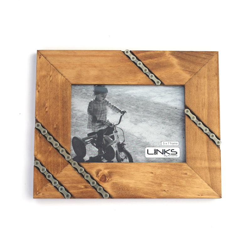 Cycling Chain Picture Frame, 4x6 or 5x7 – LINKS by Annette