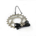 Gear and Tube Tree Ornament, Home goods, elevated, upcycled, unique, handmade, chicago, bike parts, Bike gifts, LINKS by Annette