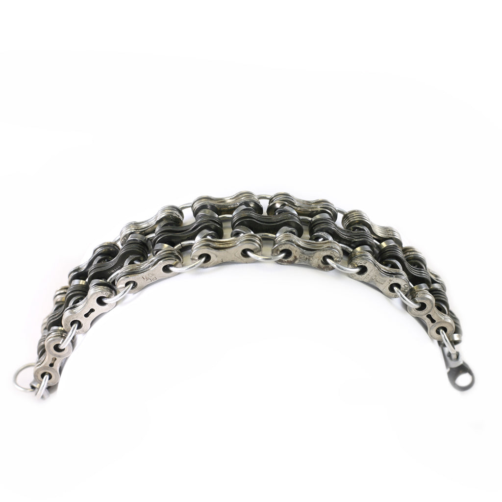 Gold Chunky Bike Chain Bracelet | Otis Jaxon Jewellery